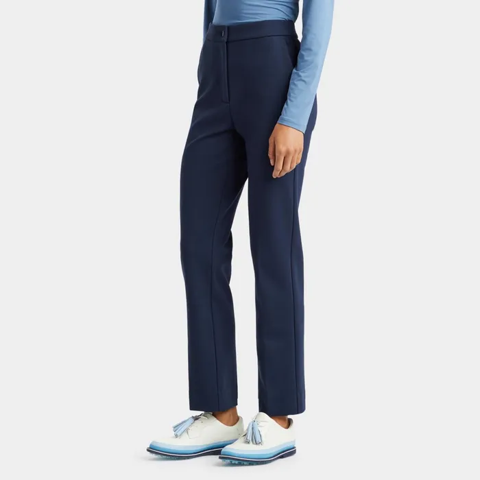 Double Knit Cigarette Leg High Rise Stretch Trouser Twilight Women GFORE Bottoms