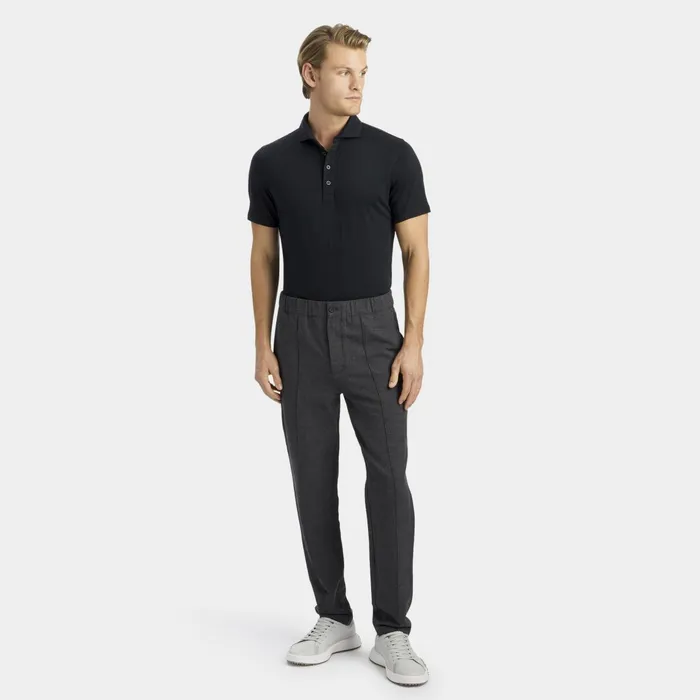 Glen Plaid Street Pant Charcoal Men GFORE Pants