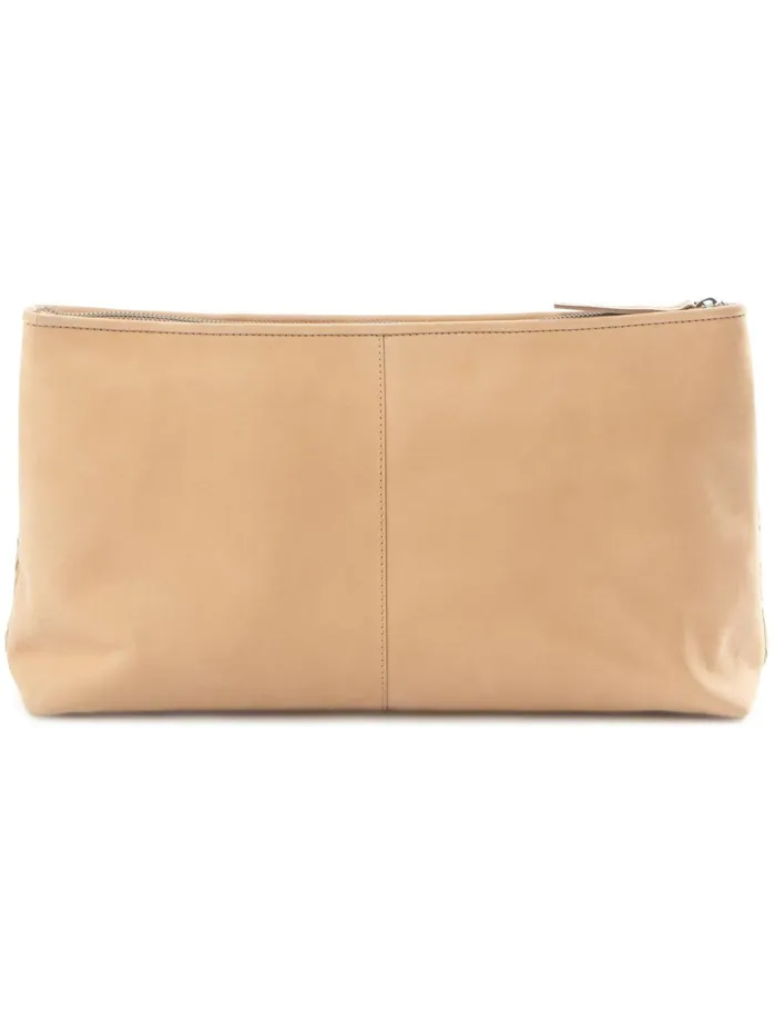 Handbags Women Lucky Brand Woven Leather Clutch Tan