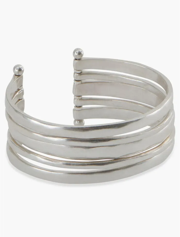 Jewelry Women Lucky Brand Silver Cuff Bracelet Silver