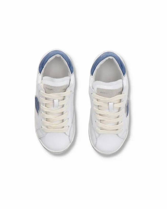 Kids Prsx Sneakers Junior039s WhiteBlue Shoes Philippe Model Paris Kids Junior 2840