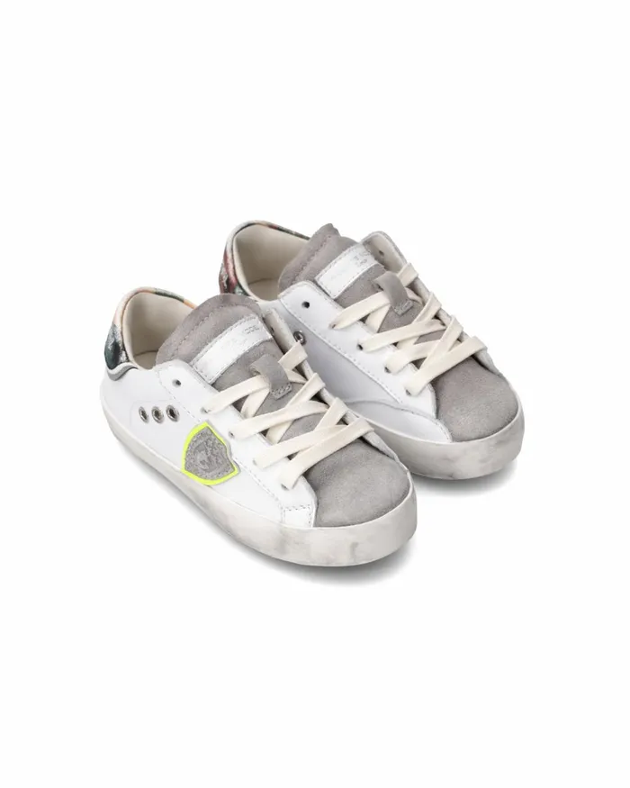 Kids Sneakers Paris Tennis Baby White Fluo Green BABY Philippe Model Paris Kids Baby 1627 Kids Sneakers Paris Tennis Baby White Fluo Green BABY Philippe Model Paris Kids Baby 1627