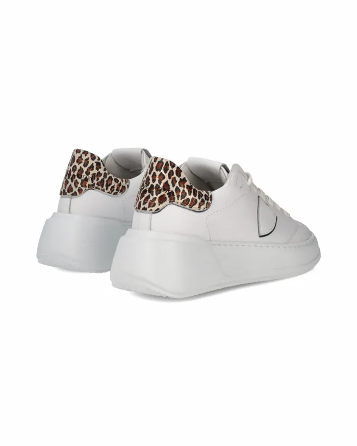 KidsWomen Tres Temple Sneakers WhiteBeige Shoes Philippe Model Paris Kids Mini Me