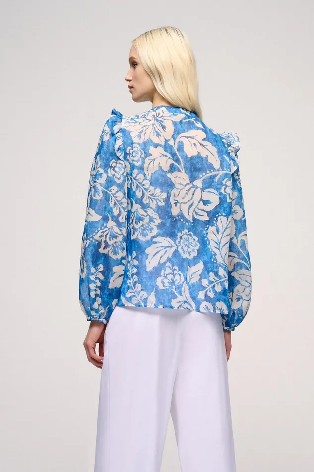 Luisa Spagnoli Blouses And Shirts Bacca Avio Blue 8211 Women Luisa Spagnoli Blouses And Shirts Bacca Avio Blue 8211 Women