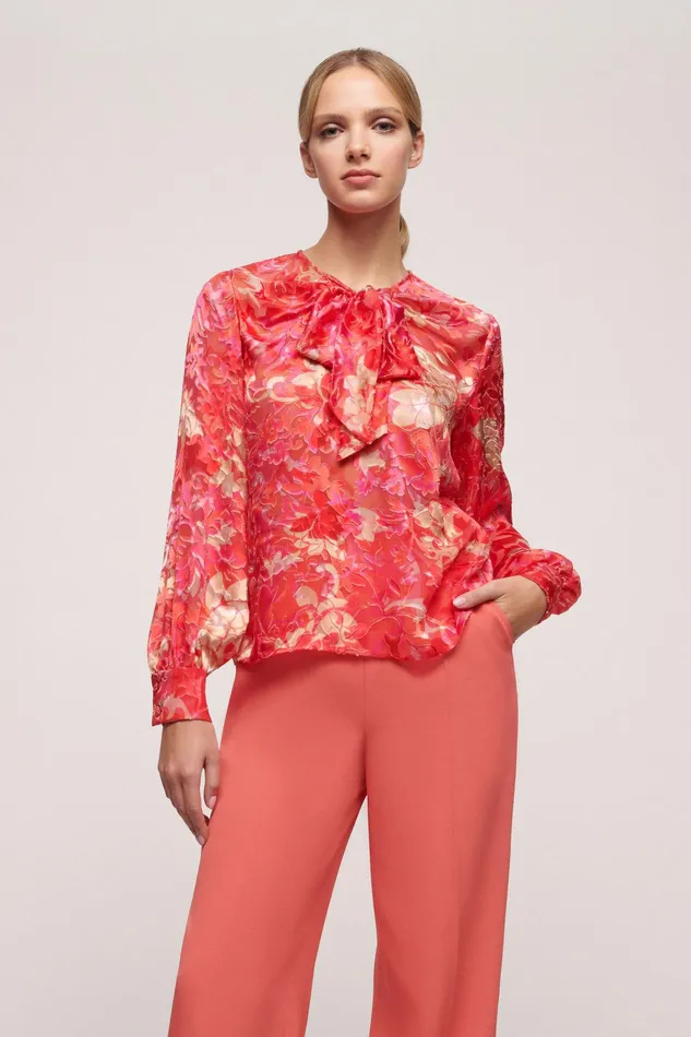 Luisa Spagnoli Blouses And Shirts Bea Coral 8211 Women Luisa Spagnoli Blouses And Shirts Bea Coral 8211 Women