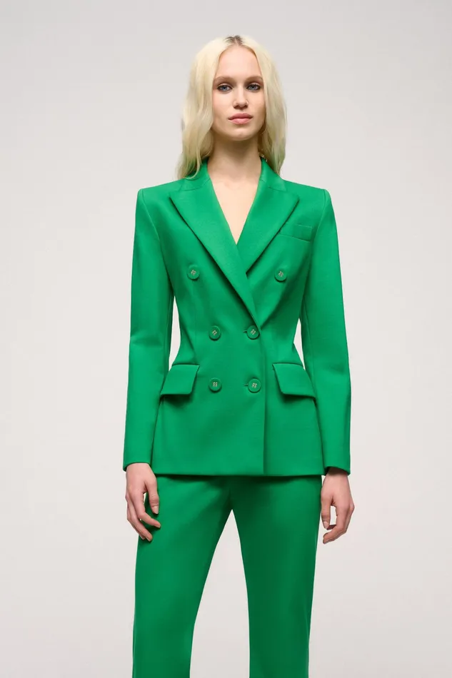 Luisa Spagnoli Jackets and Blazers Vega Green 8211 Women