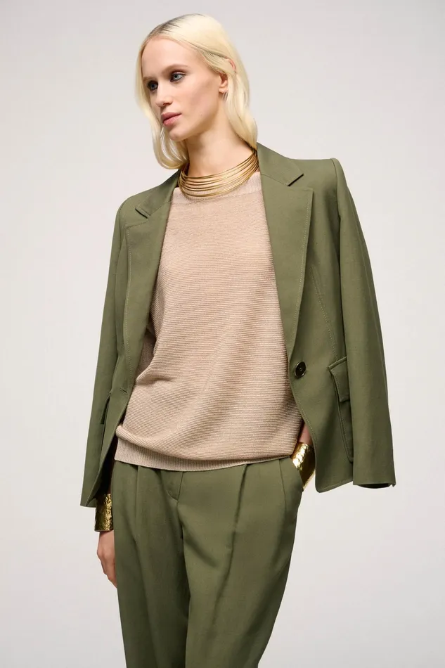 Luisa Spagnoli Knitwear Calabria Beige 8211 Women Luisa Spagnoli Knitwear Calabria Beige 8211 Women