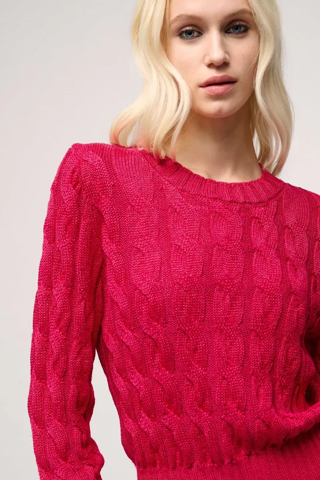 Luisa Spagnoli Knitwear Condominio Fuchsia 8211 Women