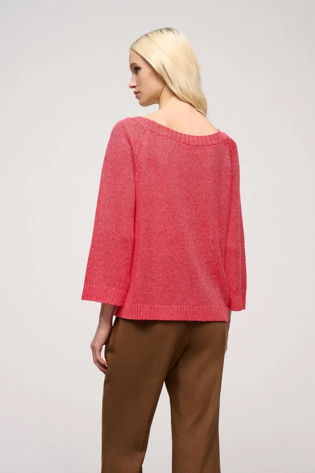 Luisa Spagnoli Knitwear Confettura Coral 8211 Women Luisa Spagnoli Knitwear Confettura Coral 8211 Women