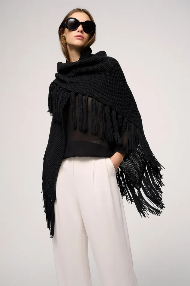 Luisa Spagnoli Scarves And Hats Ciuffo Black 8211 Women Luisa Spagnoli Scarves And Hats Ciuffo Black 8211 Women