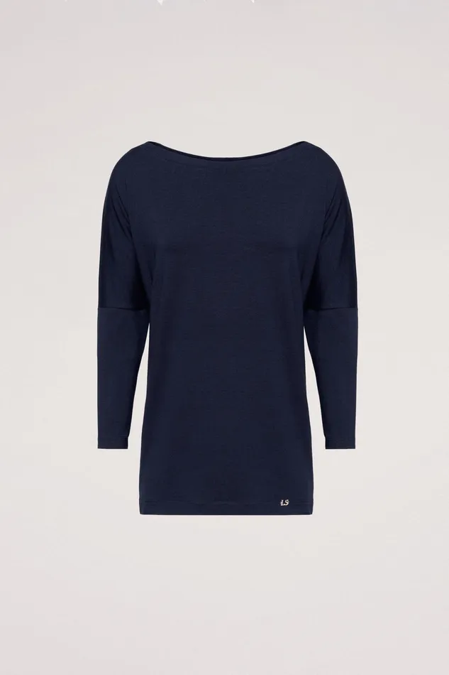Luisa Spagnoli Tops And TShirts Bibla Blue 8211 Women Luisa Spagnoli Tops And TShirts Bibla Blue 8211 Women