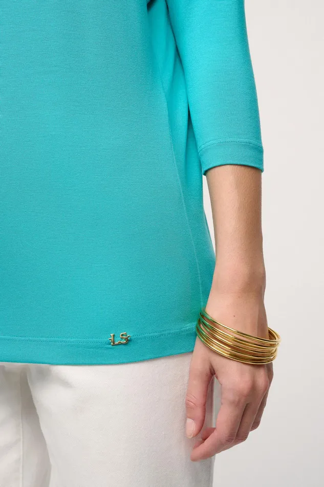 Luisa Spagnoli Tops And TShirts Bibla Turquoise 8211 Women Luisa Spagnoli Tops And TShirts Bibla Turquoise 8211 Women