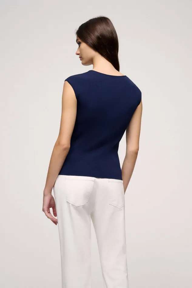 Luisa Spagnoli Tops And TShirts Cebrio Blue 8211 Women Luisa Spagnoli Tops And TShirts Cebrio Blue 8211 Women