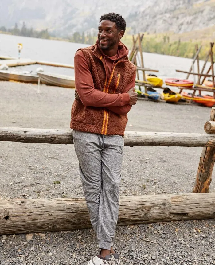 Men039s Men039s Timehop Jogger Dark Graphite Melange ToadandCo Pants