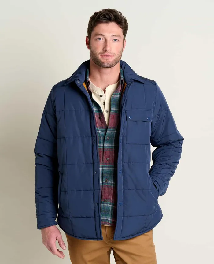 Men039s Spruce Wood Shirt Jacket True Navy ToadandCo Jackets and Layers