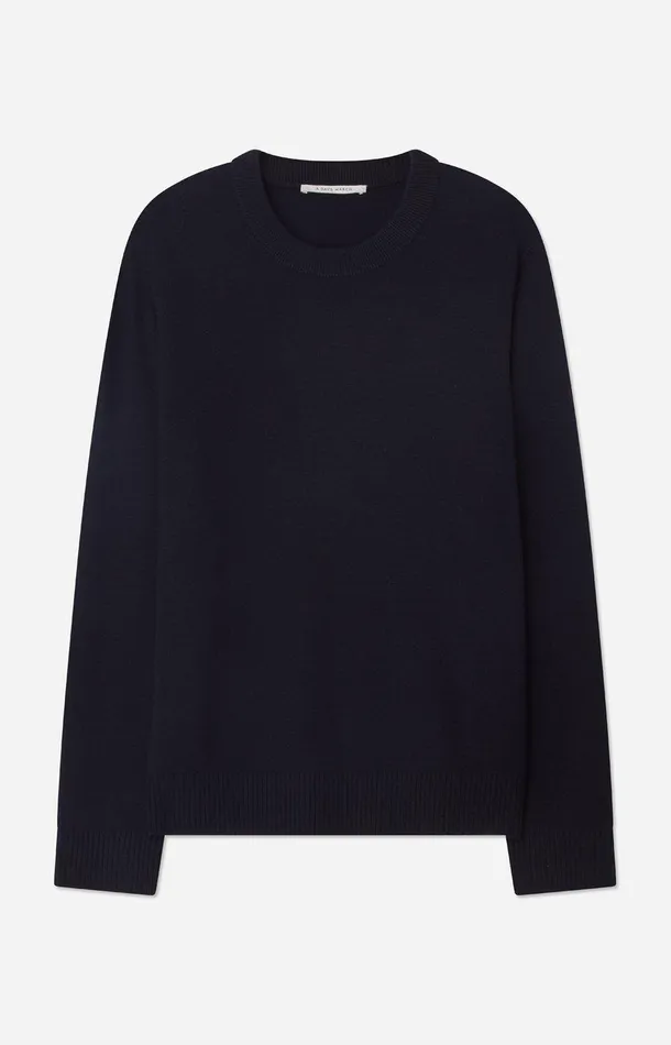 Men A Day039s March Knitwear Alberta Merino Crewneck Sweater