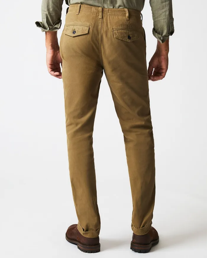 Men Bottoms Billy Reid Canvas Chino Pant Moss Green