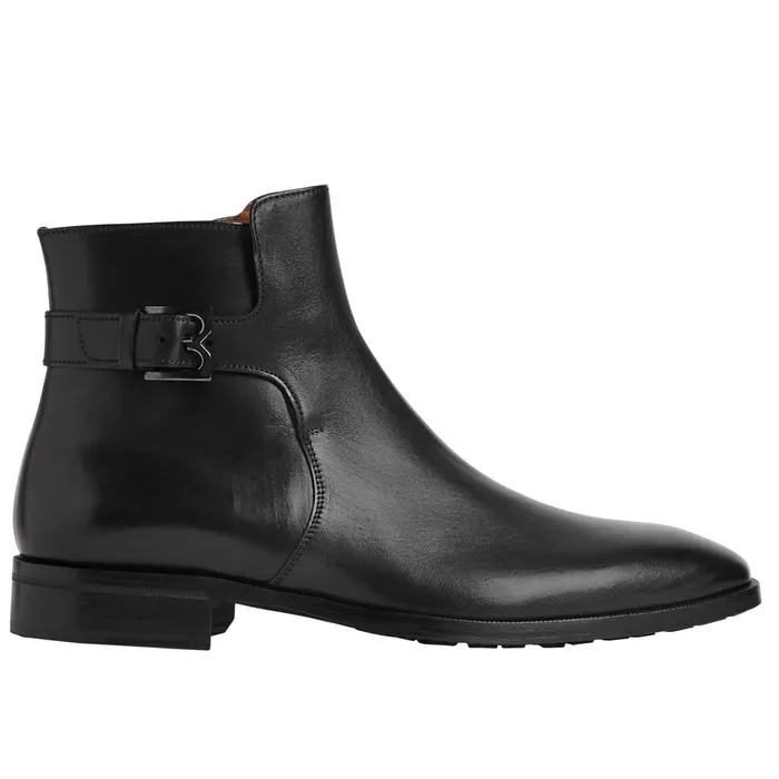 Men Bruno Magli Dress Shoes Angiolini Leather Dress Boot 8211 Black