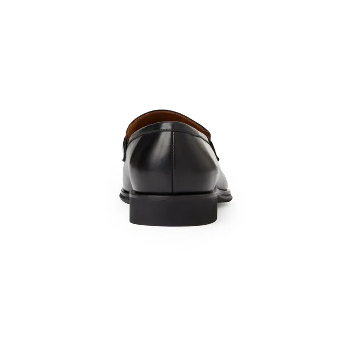 Men Bruno Magli Dress Shoes Raging Bit Leather LoaferBlack