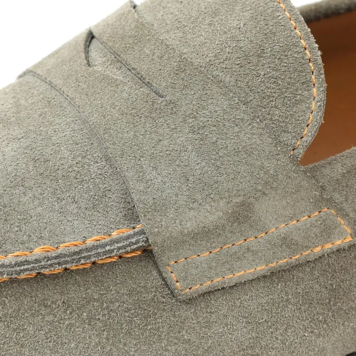 Men Bruno Magli Dress Shoes Silas Suede Loafer 8211 Taupe