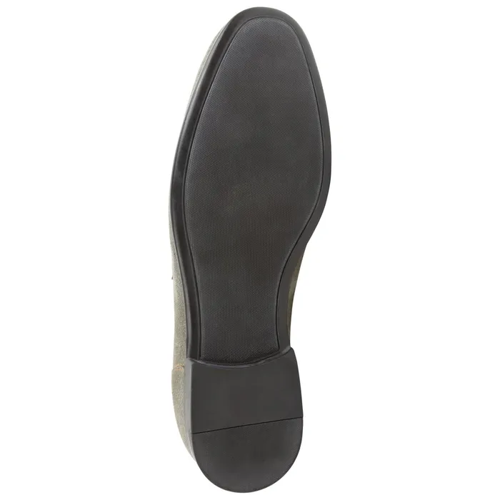 Men Bruno Magli Dress Shoes Silas Suede Loafer 8211 Taupe