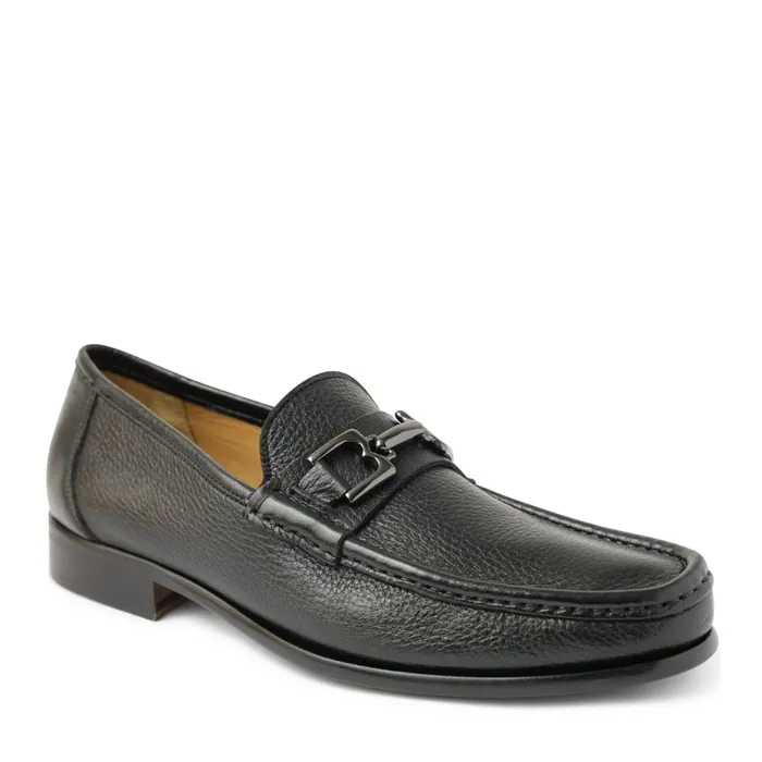 Men Bruno Magli Dress Shoes Trieste Classic Leather Moccasin 8211 Black Cervo Men Bruno Magli Dress Shoes Trieste Classic Leather Moccasin 8211 Black Cervo