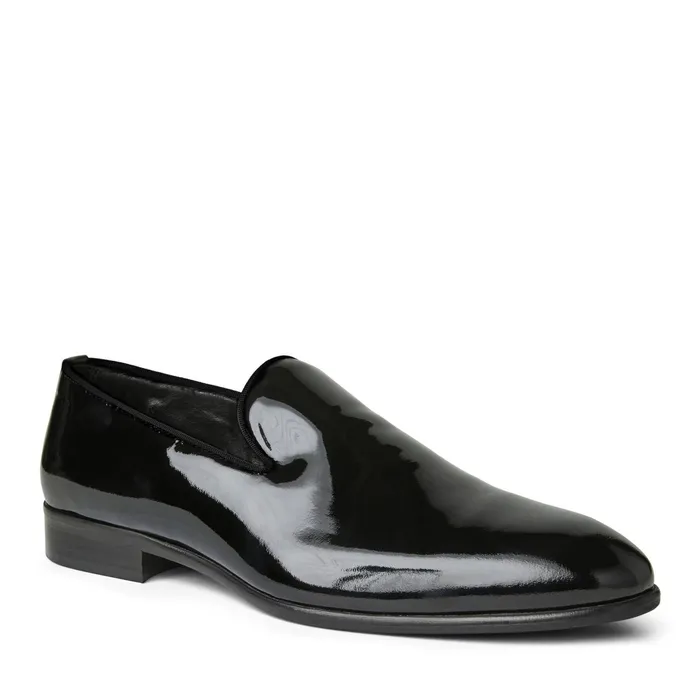 Men Bruno Magli Loafers and Slipons Danilo ALine Patent Leather Smoking SlipperBlack Men Bruno Magli Loafers and Slipons Danilo ALine Patent Leather Smoking SlipperBlack