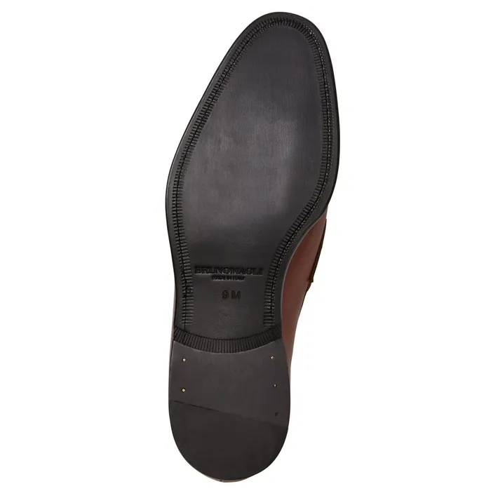 Men Bruno Magli Loafers and Slipons Maioco Slip On Loafer Cognac Leather