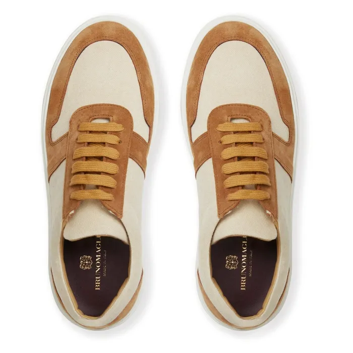 Men Bruno Magli Sneakers Darian Sneaker Sand Canvas