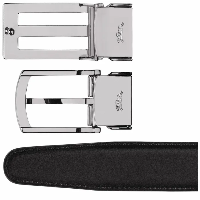 Men Delta Box Men039s Belt Set BlackMocha Longchamp Belts