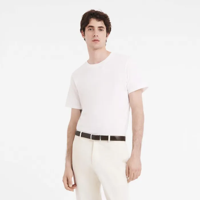 Men Delta Box Men039s Belt Set BlackMocha Longchamp Belts