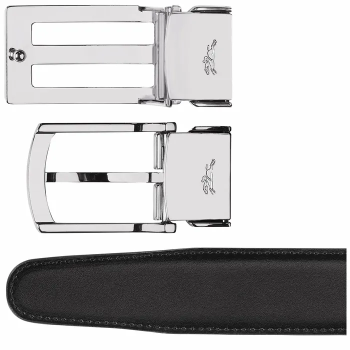 Men Delta Box Men039s Belt Set BlackNavy Longchamp Belts