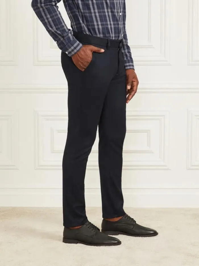 Men GUESS Pants and Shorts Eco Ciro Napoli Pant Bleu lgant