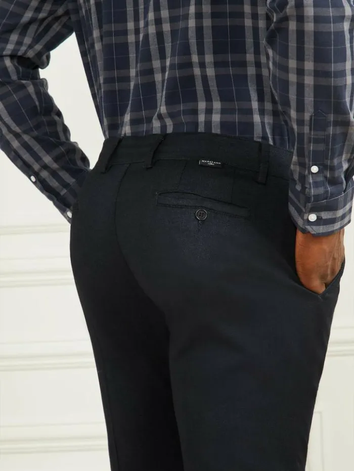 Men GUESS Pants and Shorts Eco Ciro Napoli Pant Bleu lgant