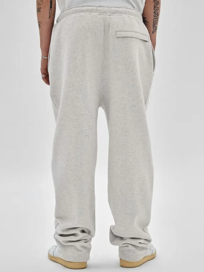 Men GUESS Pants and Shorts GUESS Originals Logo Joggers Eli Grey Heather