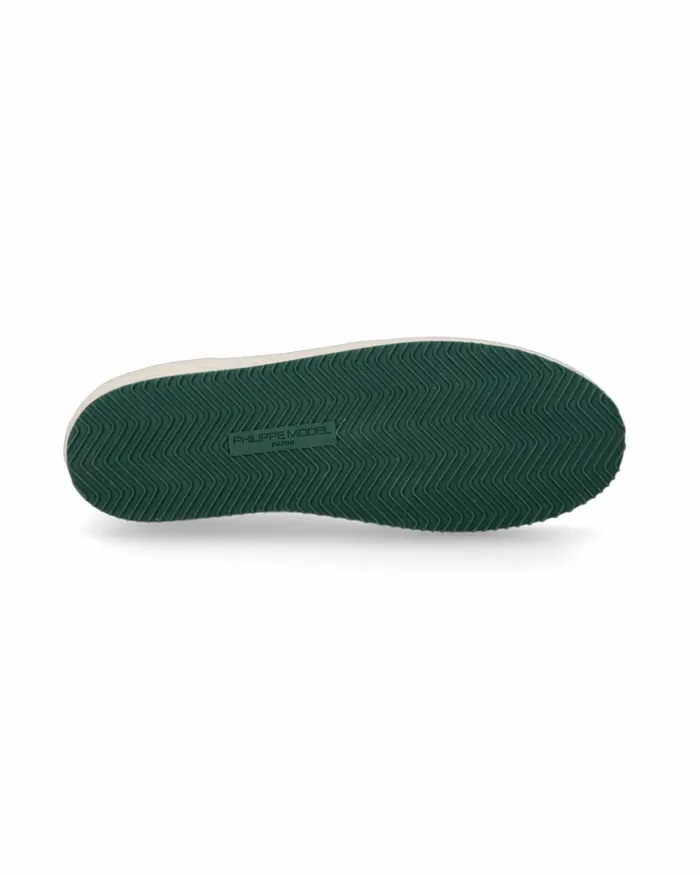 Men Nice Sneakers WhiteGreen Shoes Paris Philippe Model Paris Casual