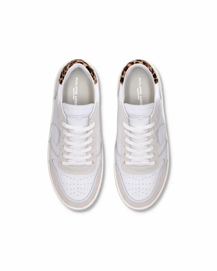 Men Nice Sneakers White Shoes Paris Philippe Model Paris Street