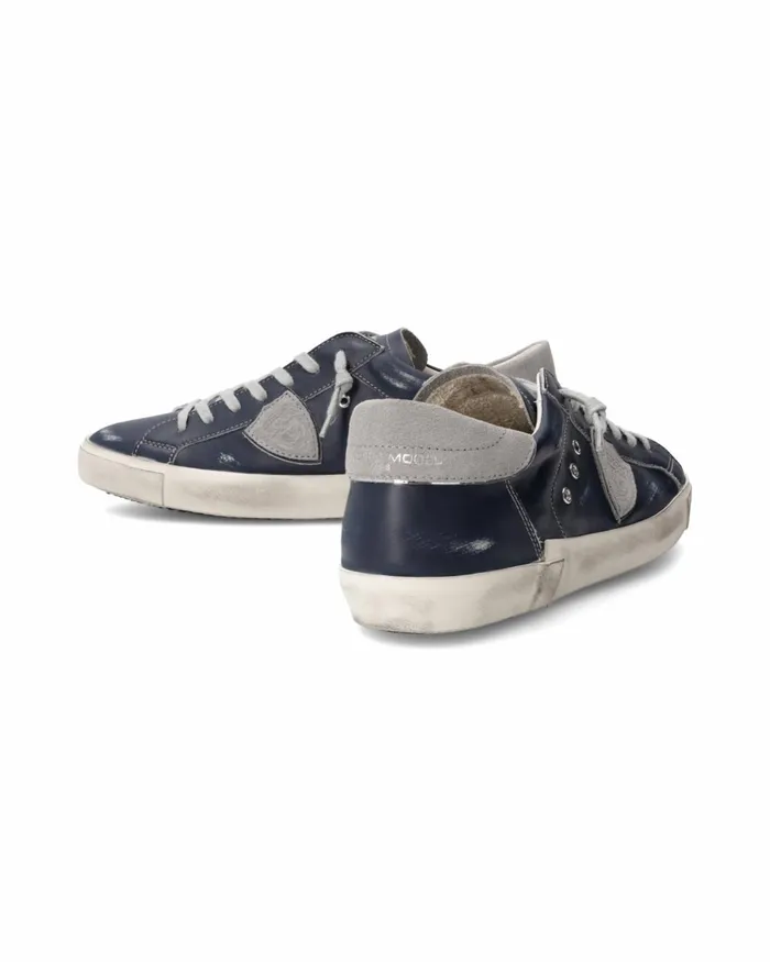 Men Prsx Sneakers Blue Shoes Paris Philippe Model Paris Casual