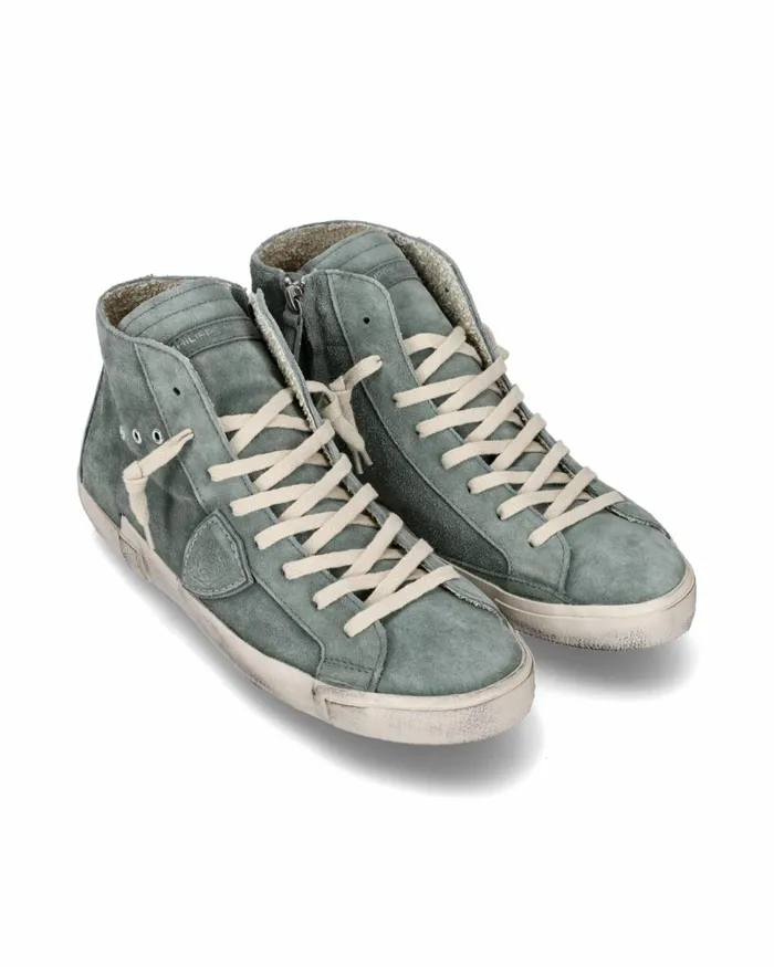 Men Prsx Sneakers Green Casual Shoes Paris Philippe Model Paris Casual