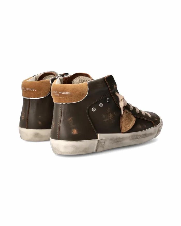 Men Prsx Sneakers Green Shoes Philippe Model Paris Casual