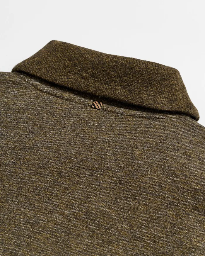 Men Sweaters and Sweatshirts Billy Reid Mouline Shawl Pullover Olive