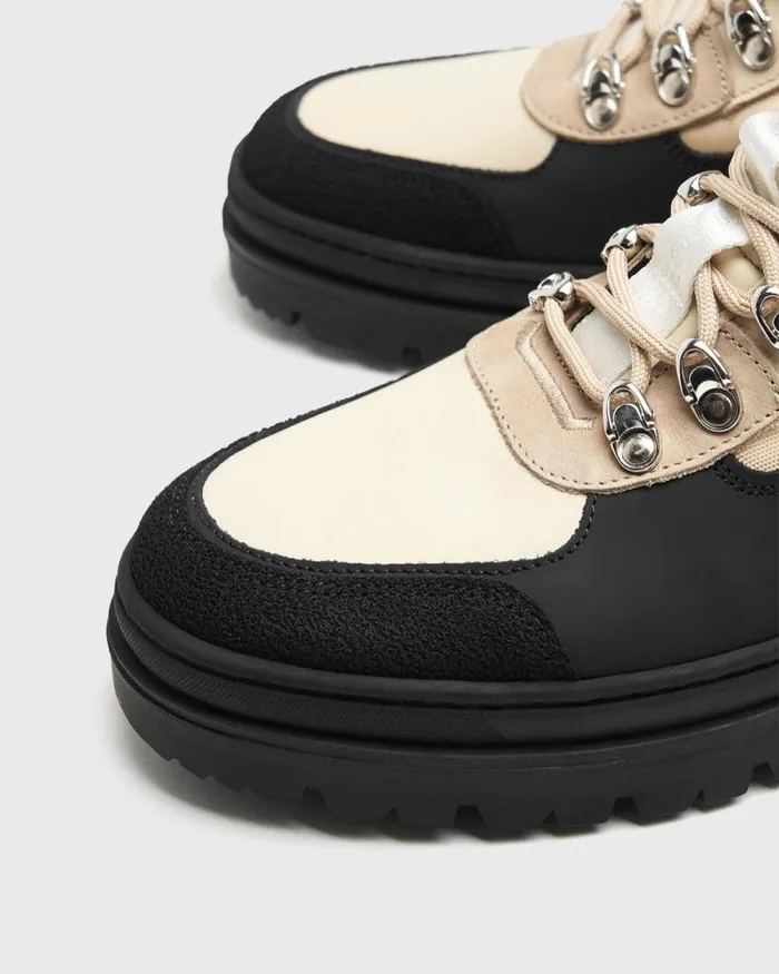 MenWomen Filling Pieces Boots Mountain Boot Mix Black