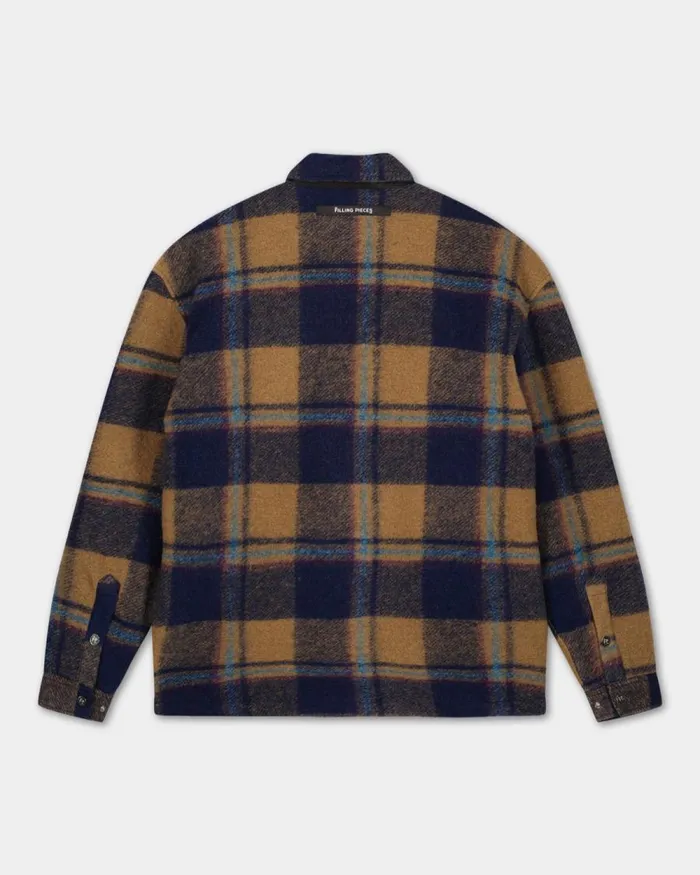 MenWomen Filling Pieces Coats and Jackets Studio Flannel Jacket Orange