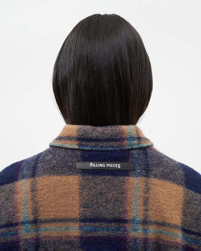 MenWomen Filling Pieces Coats and Jackets Studio Flannel Jacket Orange