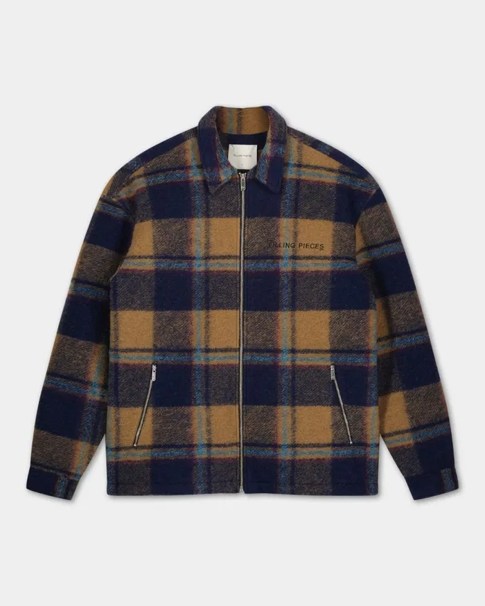 MenWomen Filling Pieces Coats and Jackets Studio Flannel Jacket Orange