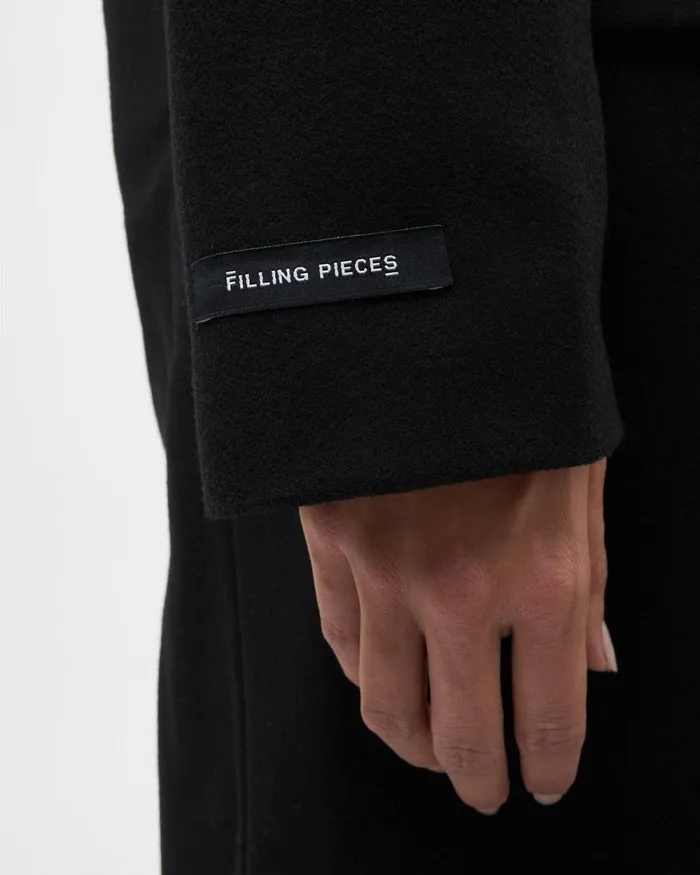MenWomen Filling Pieces Coats and Jackets Studio Wool Coat Black