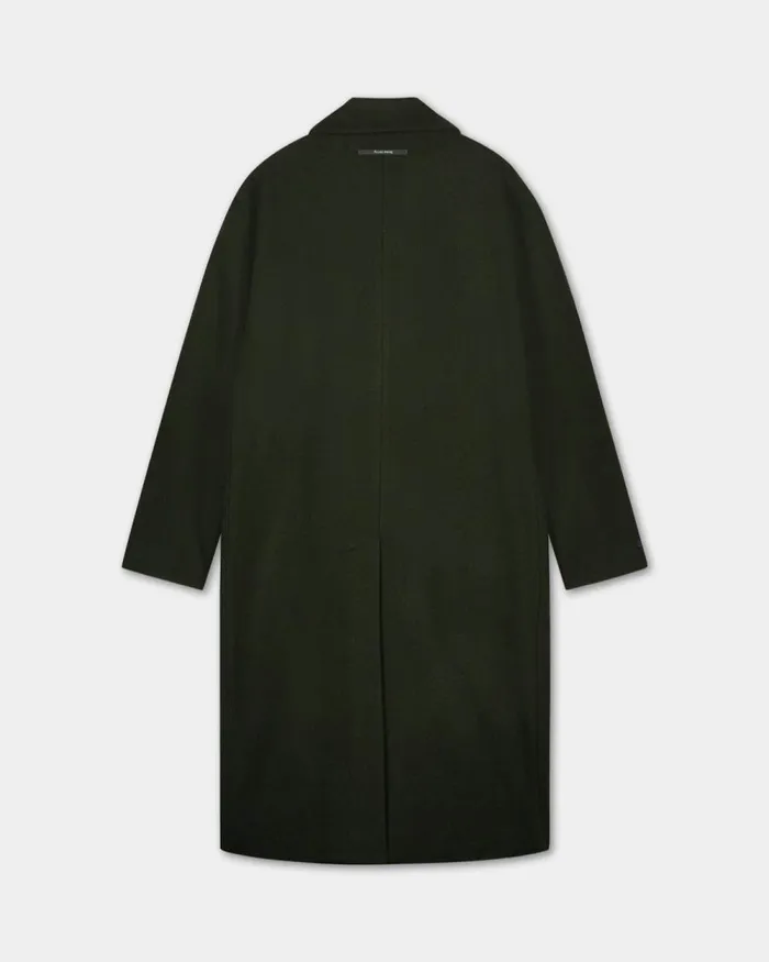 MenWomen Filling Pieces Coats and Jackets Studio Wool Coat Green