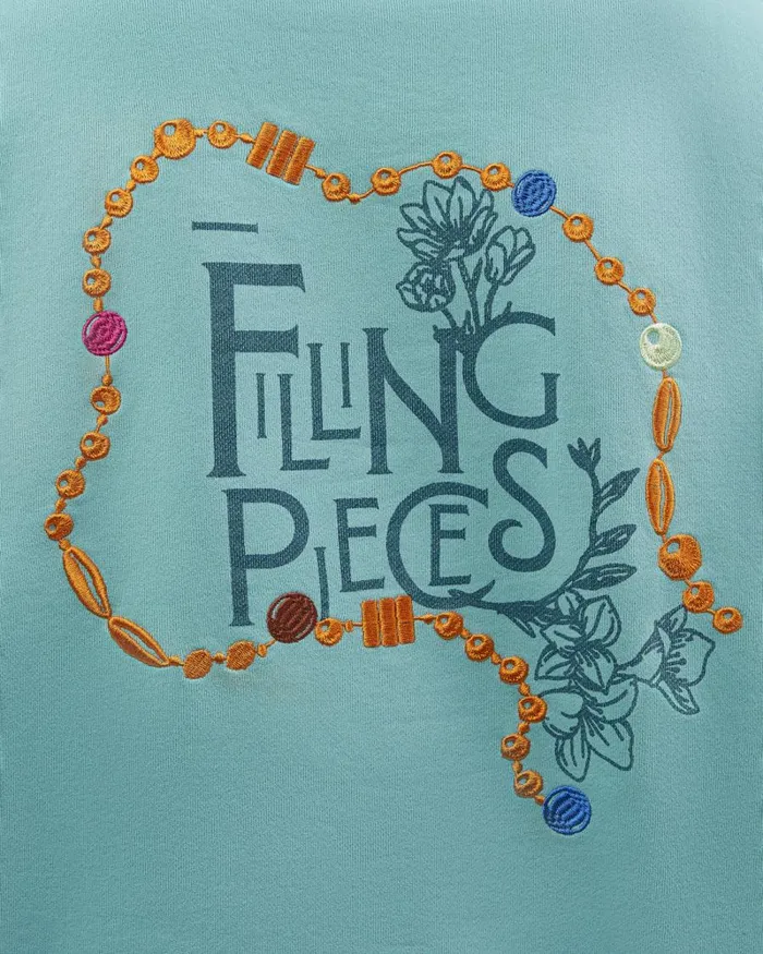 MenWomen Filling Pieces Hoodies and Sweatshirts FP Studio Hoodie FP Beads Aqua Blue