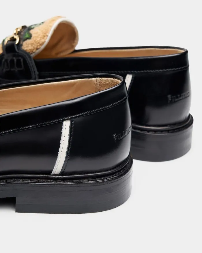 MenWomen Filling Pieces Loafers and Dress Shoes Loafer Ananas Black