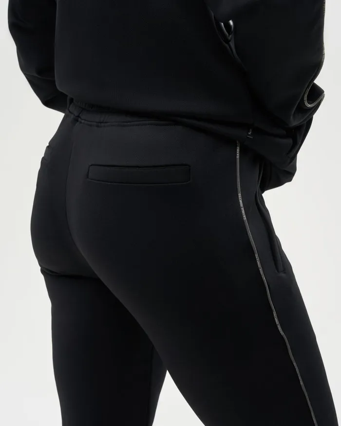 MenWomen Filling Pieces Pants and Shorts Jersey Track Pants Black